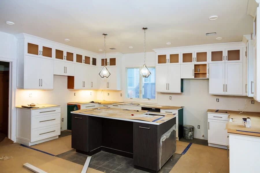 Kitchen Cabinets Installation
